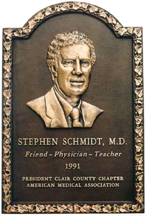 bas relief bronze plaques, 3d bronze photo plaque